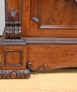 Writing Desk Sideboard - Bottom Carving Detail - Styylish