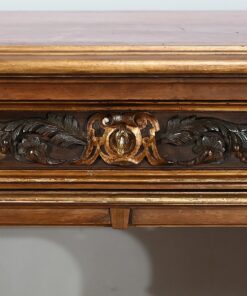 Italian Renaissance Study and Desk - Desk Front Middle Carving - Styylish