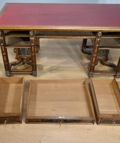 Italian Renaissance Study and Desk - Drawers Out - Styylish