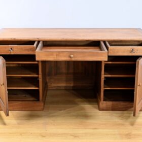 All-Sided Oak Commercial Desk – 1900