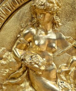 Marie-Antoinette Chest of Drawers - Medallion Female Figure - Styylish