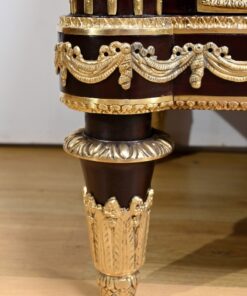Marie-Antoinette Chest of Drawers - Gold Column Base Detail - Styylish