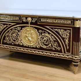 Early 20th Century Marie-Antoinette Mahogany Chest of Drawers, after G.Benneman and J.Stöckel