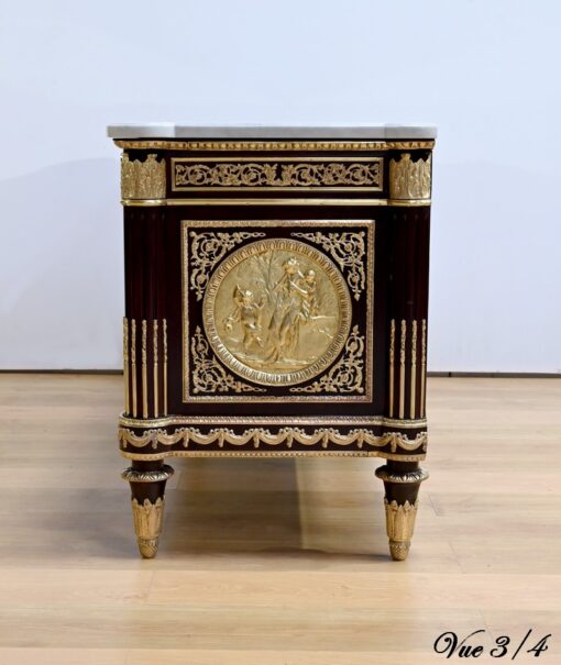 Marie-Antoinette Chest of Drawers - Side Artwork - Styylish