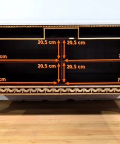 Marie-Antoinette Chest of Drawers - Interior Dimension - Styylish