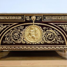 Early 20th Century Marie-Antoinette Mahogany Chest of Drawers, after G.Benneman and J.Stöckel