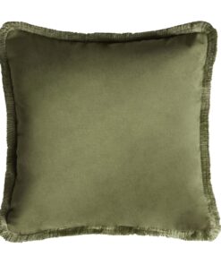 Velvet Fifty Cushion Green- Styylish
