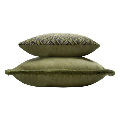 Velvet Fifty Cushion Green- combined with Rock Collection- Styylish