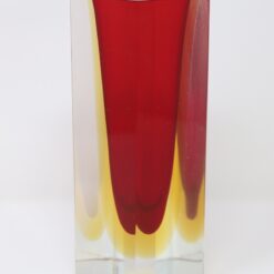 Red Murano Vase Flavio Poli - Full - Styylish