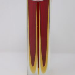 Red Murano Vase Flavio Poli - Side - Styylish