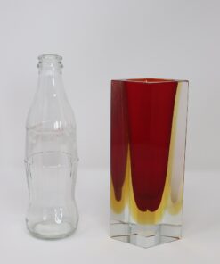 Red Murano Vase Flavio Poli - Size - Styylish