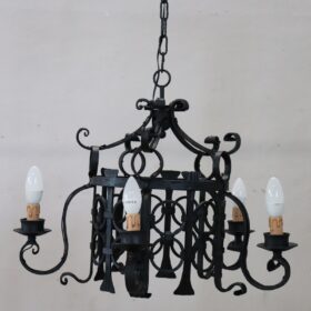 Italian Iron Chandelier