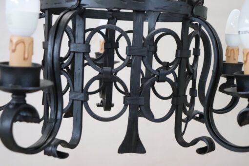 Italian Iron Chandelier - Bottom - Styylish