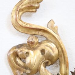 Gilded Wood Wall Sconce- detail view- Styylish