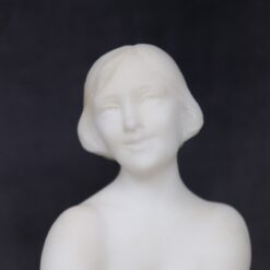 White Marble Sculpture - Face - Styylish