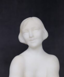 White Marble Sculpture - Face - Styylish