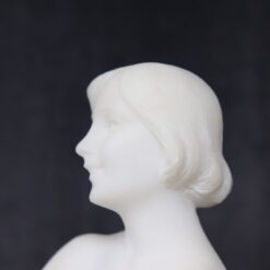 White Marble Sculpture - Hair - Styylish