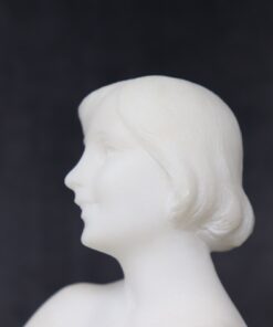 White Marble Sculpture - Hair - Styylish