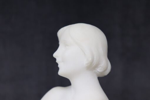 White Marble Sculpture - Hair - Styylish