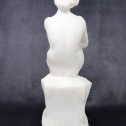 White Marble Sculpture - Back - Styylish