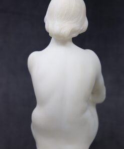 White Marble Sculpture - Back of Hair - Styylish