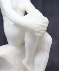 White Marble Sculpture - Knee - Styylish