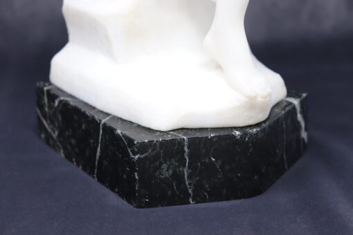 White Marble Sculpture - Marble Base - Styylish