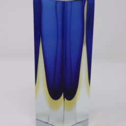 Blue Vase Murano Glass Flavio Poli - Side - Styylish