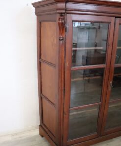 Italian Antique Bookcase - Side Profile - Styylish