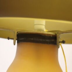 Cameo Glass Table Lamp - Brass Detail - Styylish