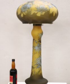 Cameo Glass Table Lamp - Size Comparison - Styylish