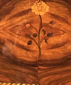 Louis XVI Cabinet with Secretary Desk - Inlay Flower - Styylish