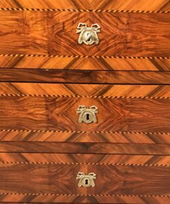 Louis XVI Cabinet with Secretary Desk - Drawer Locks - Styylish