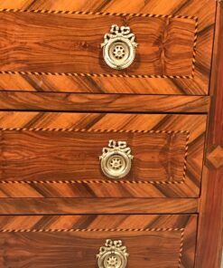 Louis XVI Cabinet with Secretary Desk - Drawer Hardware - Styylish