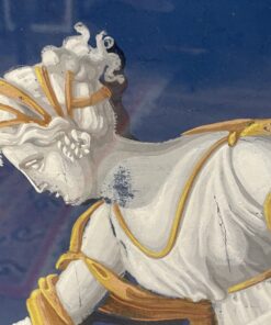 French Sopraporte Painting- detail 4- Styylish