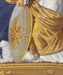 French Sopraporte Painting- detail 2- Styylish