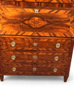 Louis XVI Cabinet with Secretary Desk - Bottom Drawers - Styylish