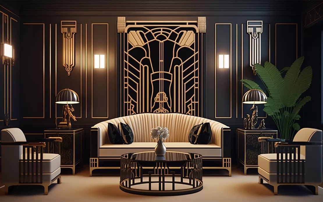 Art Deco Style Interior Design- Styylish