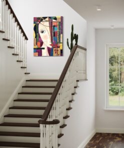 Oil Painting by Matthias Lupri- in situ staircase- Styylish