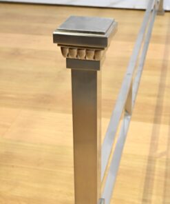 Versace Stainless Steel Bed - Silver Details - Styylish