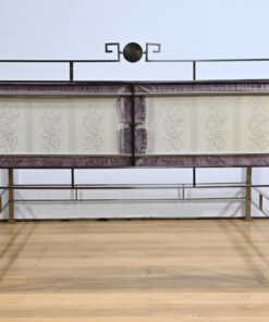 Versace Stainless Steel Bed - Back Profile - Styylish