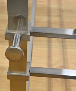 Versace Stainless Steel Bed - Hardware - Styylish