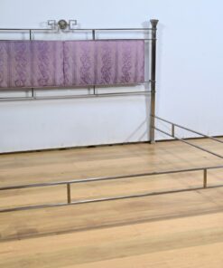 Versace Stainless Steel Bed - Without Mattress Side - Styylish