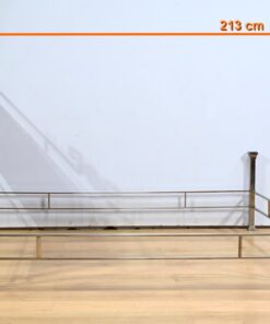 Versace Stainless Steel Bed - Length - Styylish