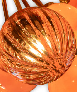 Large Sputnik Style Chandelier - Bulb Detail - Styylish