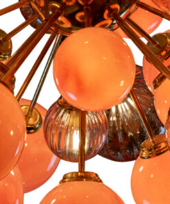 Large Sputnik Style Chandelier - Shade Details - Styylish