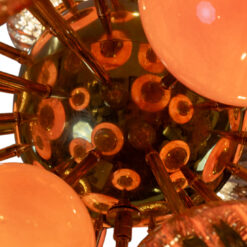 Large Sputnik Style Chandelier - Brass Center - Styylish