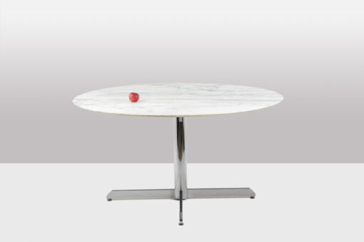 Florence Knoll Table in Marble - Staged - Styylish