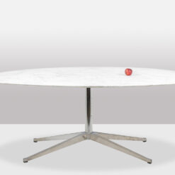 Knoll Table in Marble - Staged - Styylish