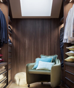 Happy Frame Collection Cushion- Different colors and sizes on an armchair- Styylish